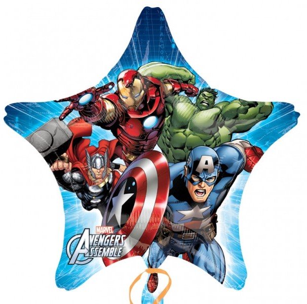 Avengers foil balloon
