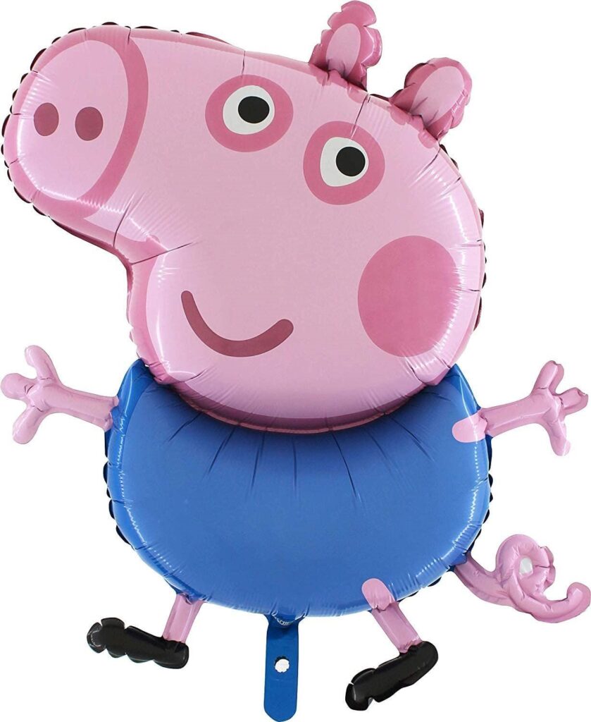 Peppa pig foil balloon