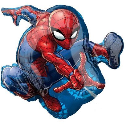 Spiderman foil balloon